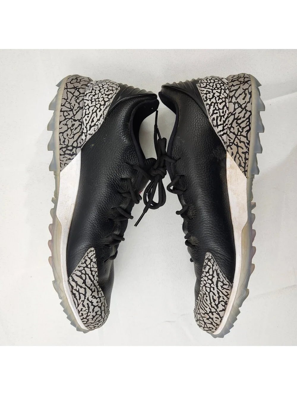 Nike Air Jordan ADG Golf Shoes Black Cement Bred AR7995-001 Men’s Size 13